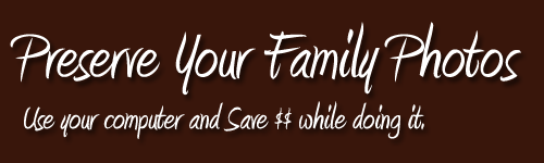 Preserve Your Photos  text