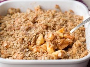 Old Fashioned Easy Apple Crisp