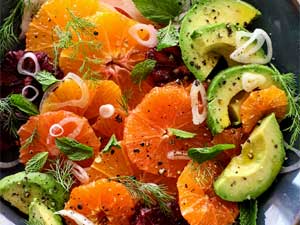 Avocado & Orange Salad