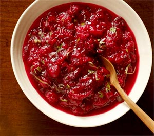 Cranberry-Serrano  Relish