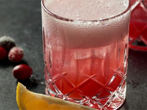 Cranberry-Ginger French 75