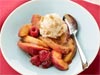 Peach Melba Saute