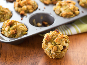 Apple and Onion Stuffin' Muffins