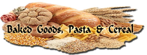 Baked Goods, Pasta & Cereal