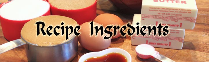 Ingredient Page Header