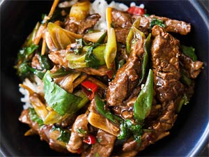 Ginger Beef Stir Fry