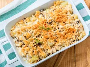 Easy Leftover Chicken and Potato Casserole