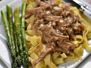 Crock-Pot Pork Loin with Noodles