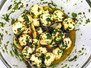 Marinated Mozzarella Balls
