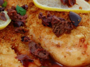 Sous Vide Tilapia with Tomato, Olives and Oregano