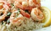 Lemony Shrimp Over Brown Rice