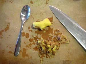 Punjabi Style Chicken Soup with Cabbage