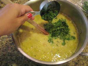 Punjabi Style Chicken Soup with Cabbage