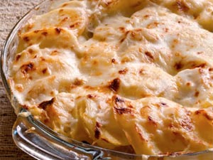 Scalloped Potatoes au Gratin