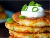 Cheesy Mashed Potato Pancakes 